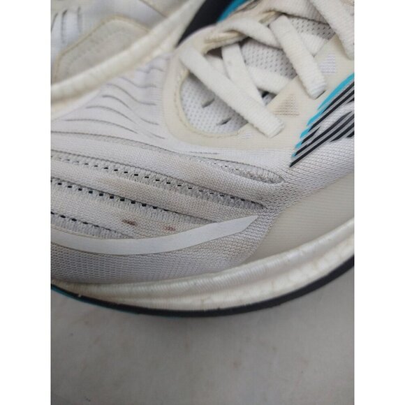 Saucony Tempus White Blue Long Distance Run Race Shoe Mens 9 Sample - Picture 12 of 13